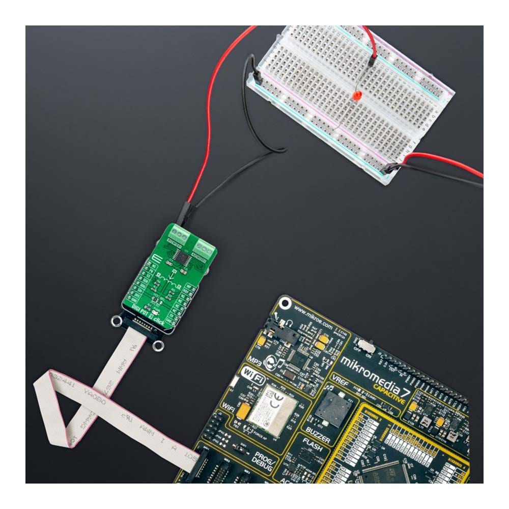 Mikroelektronika d.o.o. MIKROE-4727 DIGI POT 9 Click Board - The Debug Store UK
