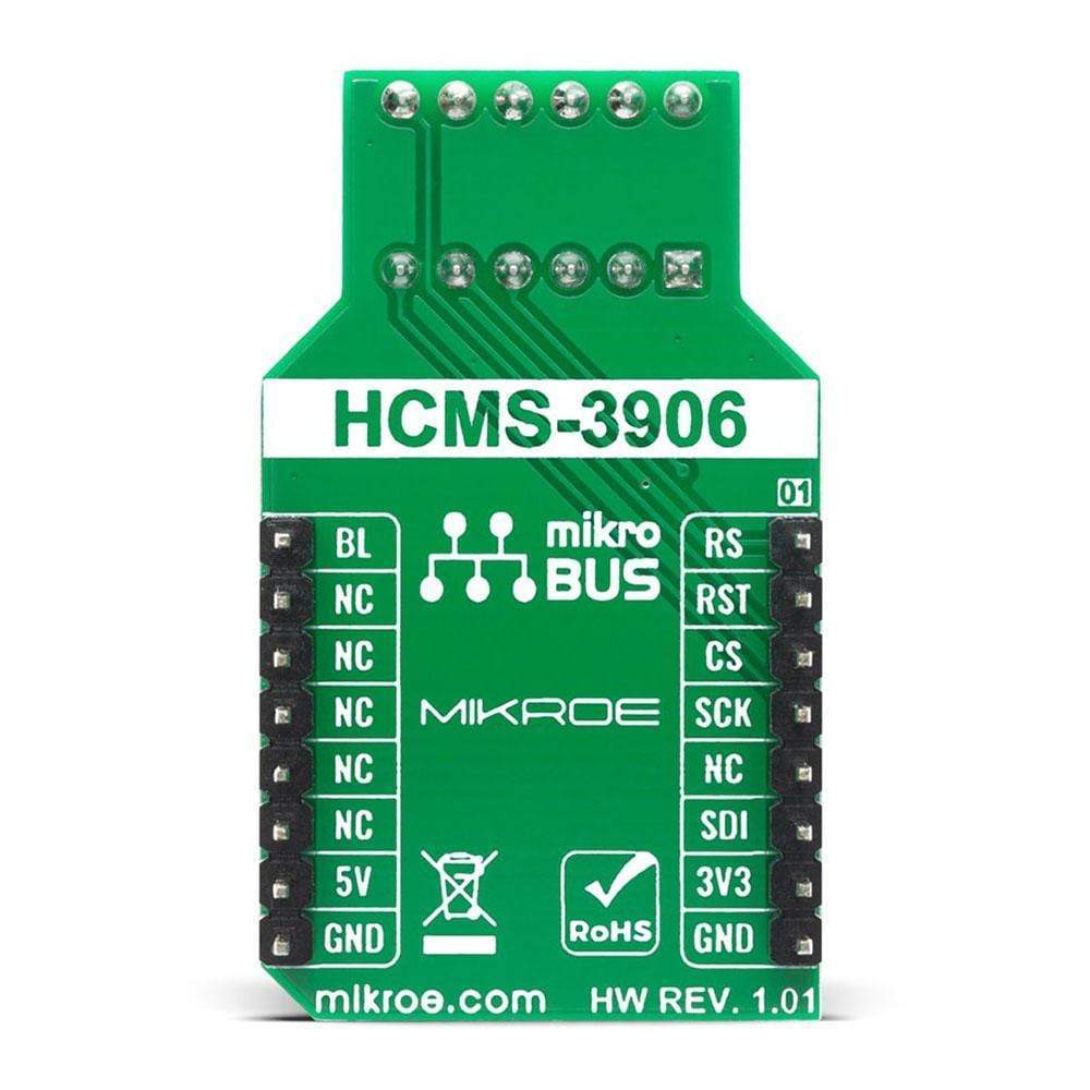 Mikroelektronika d.o.o. MIKROE-4169 DotMatrix R Click Board - The Debug Store UK