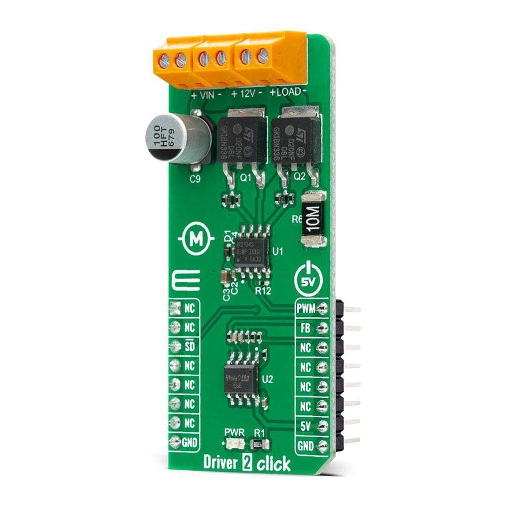 Mikroelektronika d.o.o. MIKROE-4352 Driver 2 Click Board - The Debug Store UK