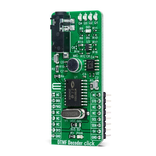 Mikroelektronika d.o.o. MIKROE-4579 DTMF Decoder Click Board - The Debug Store UK