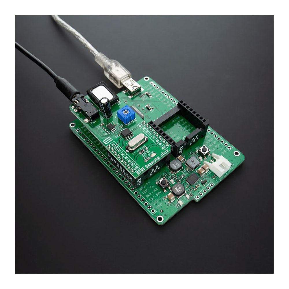 Mikroelektronika d.o.o. MIKROE-4298 DTMF Generator Click Board - The Debug Store UK