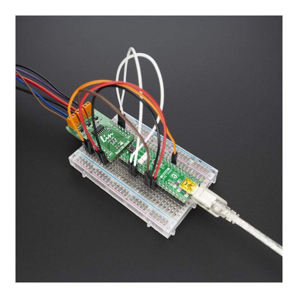Mikroelektronika d.o.o. MIKROE-3870 Dual LIN Click Board - The Debug Store UK
