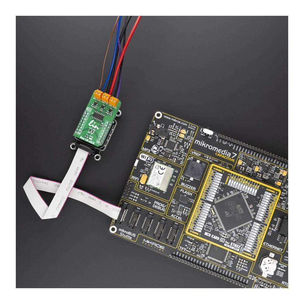 Mikroelektronika d.o.o. MIKROE-3870 Dual LIN Click Board - The Debug Store UK