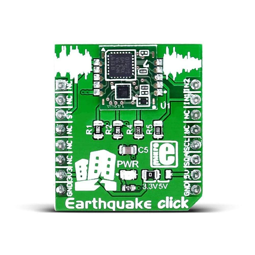 Mikroelektronika d.o.o. MIKROE-2561 Earthquake Click Board - The Debug Store UK