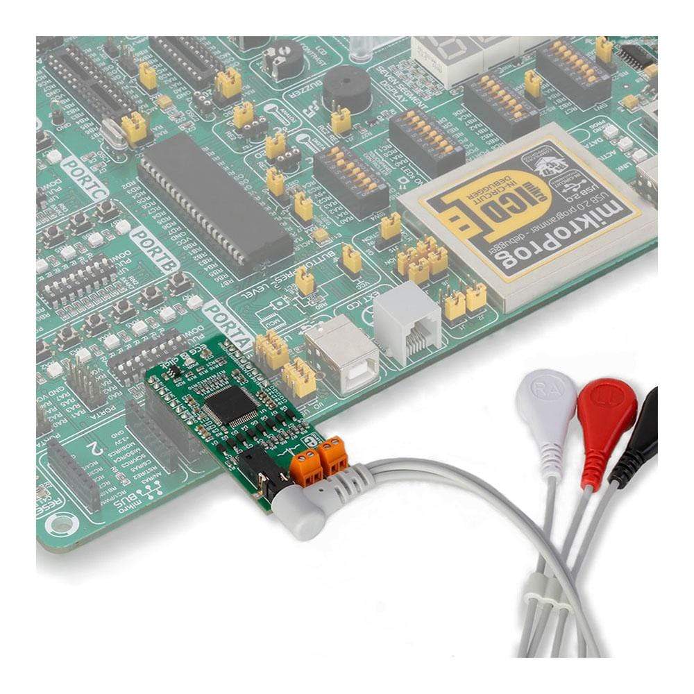 Mikroelektronika d.o.o. MIKROE-2507 ECG 2 Click Board - The Debug Store UK