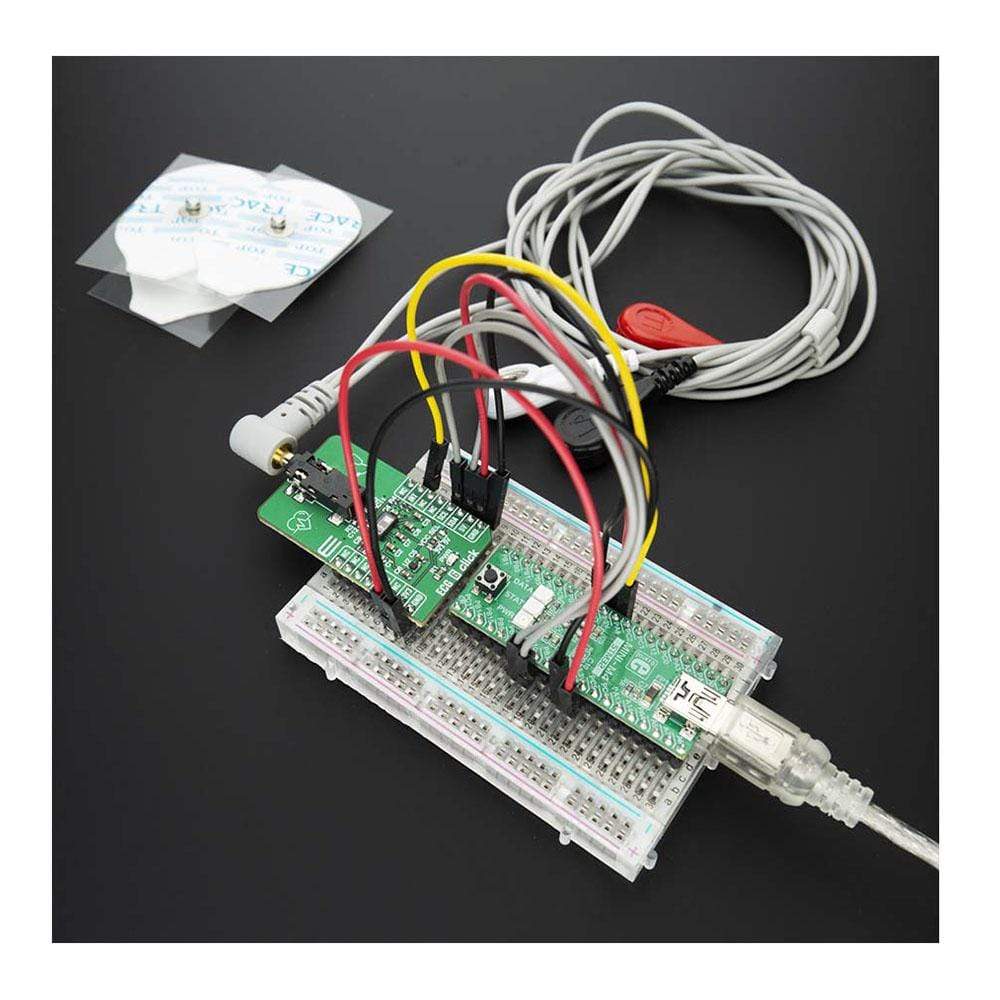 Mikroelektronika d.o.o. MIKROE-4061 ECG 6 Click Board - The Debug Store UK