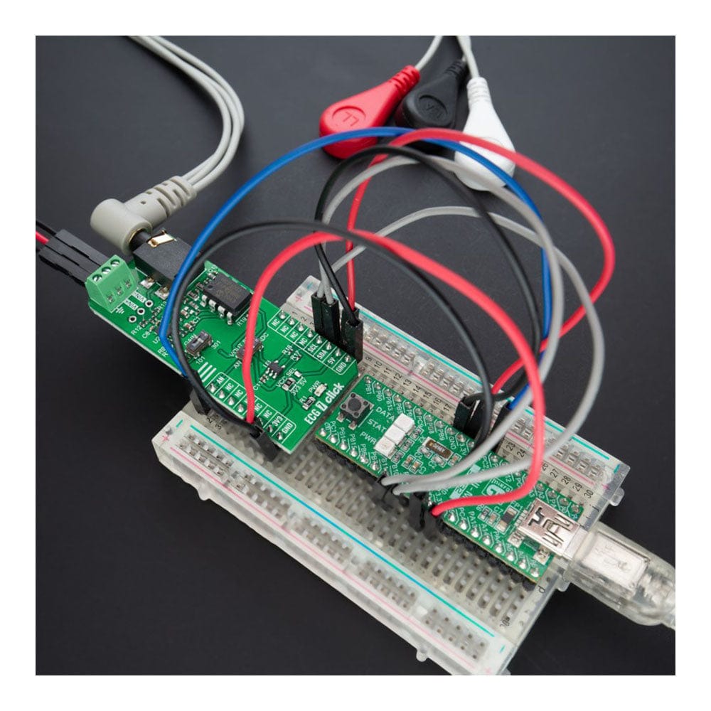 Mikroelektronika d.o.o. MIKROE-5214 ECG 7 Click Board - The Debug Store UK
