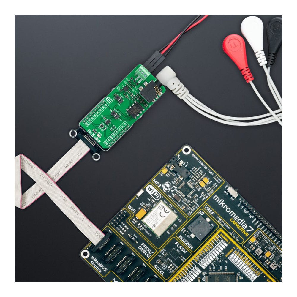 Mikroelektronika d.o.o. MIKROE-5214 ECG 7 Click Board - The Debug Store UK