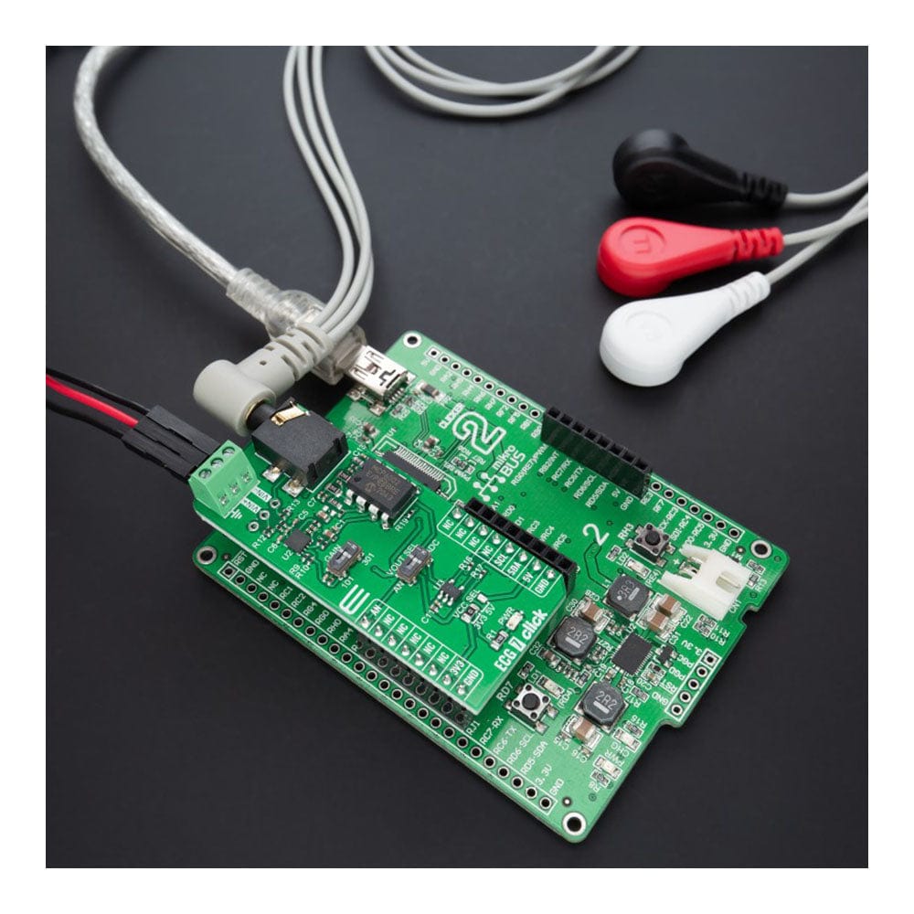 Mikroelektronika d.o.o. MIKROE-5214 ECG 7 Click Board - The Debug Store UK