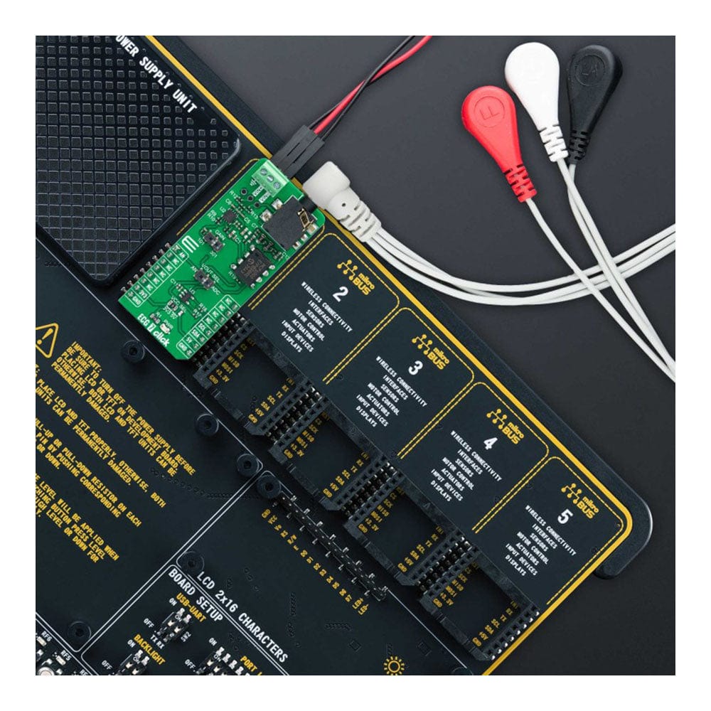 Mikroelektronika d.o.o. MIKROE-5214 ECG 7 Click Board - The Debug Store UK