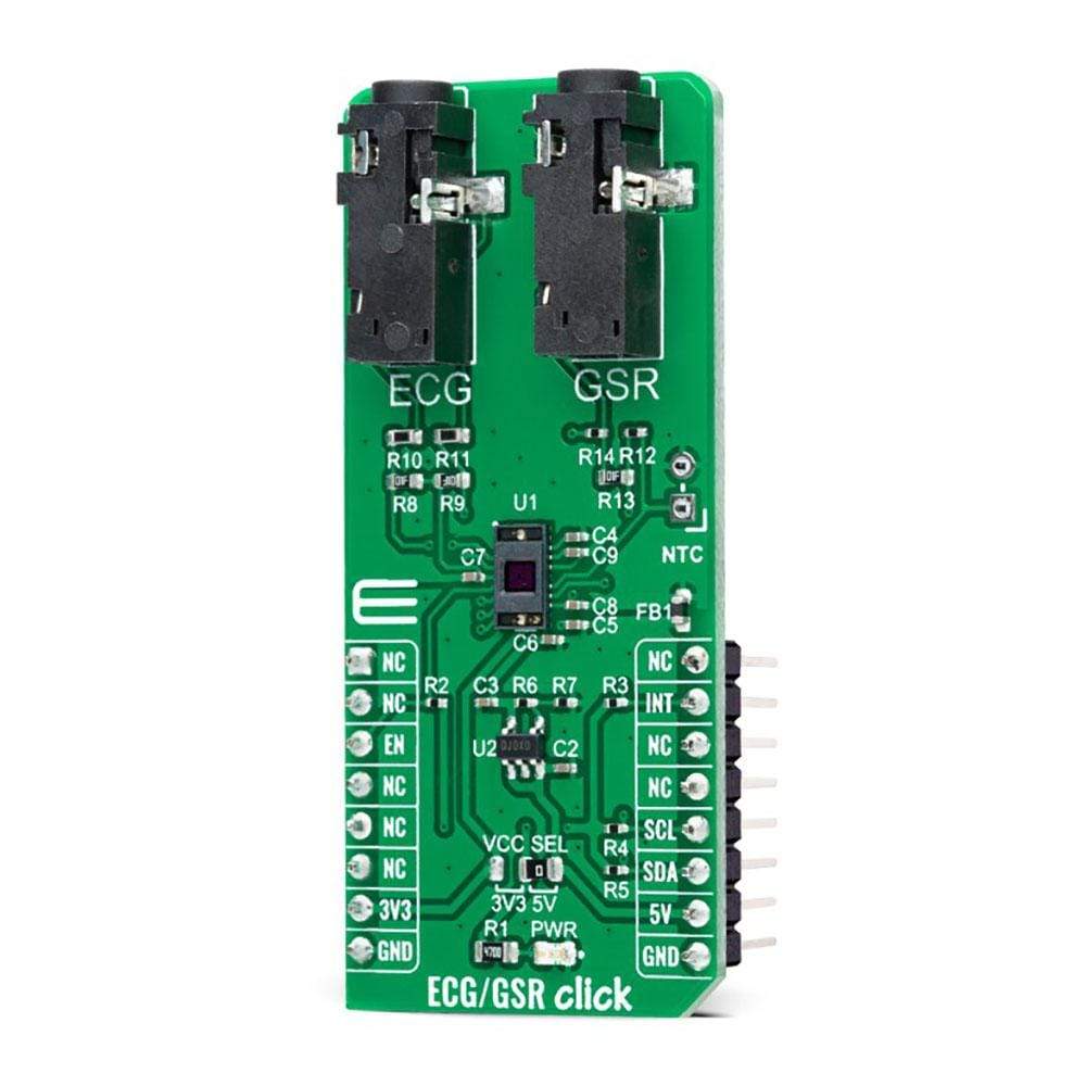 Mikroelektronika d.o.o. MIKROE-4500 ECG GSR Click Board - The Debug Store UK