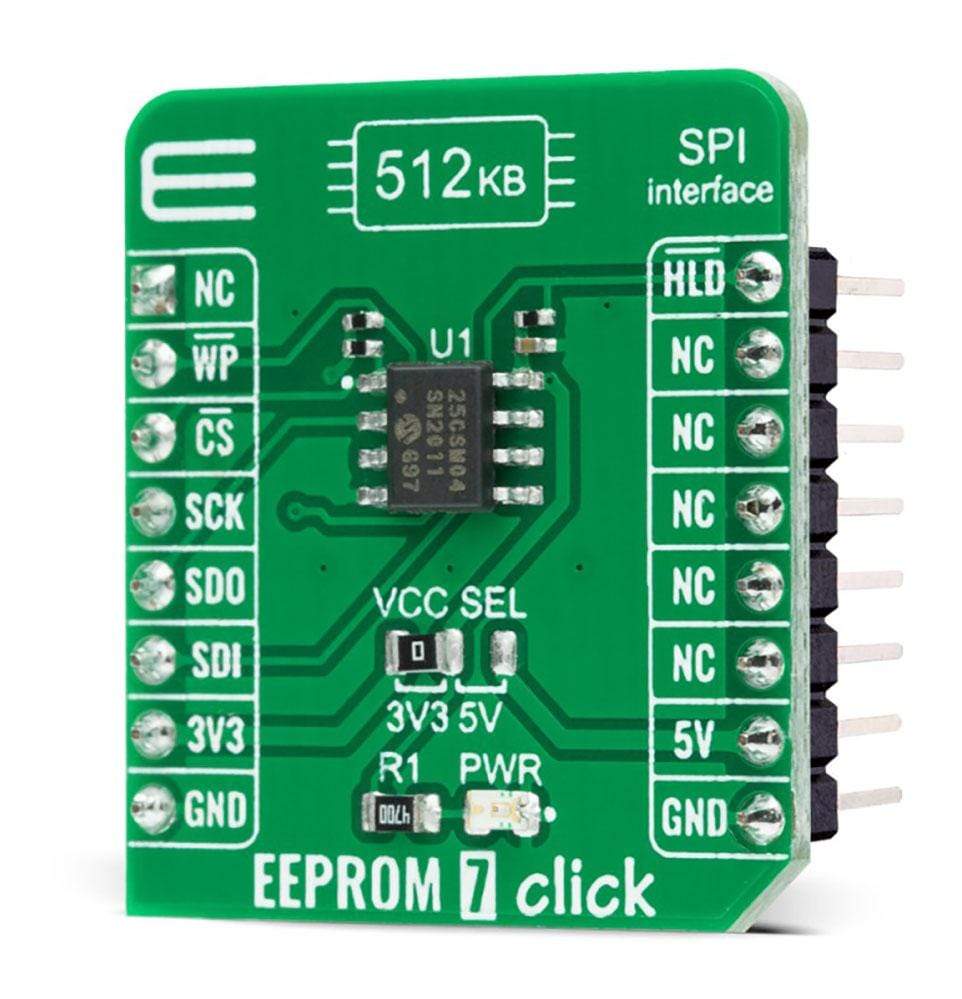 Mikroelektronika d.o.o. MIKROE-4421 EEPROM 7 Click Board - The Debug Store UK