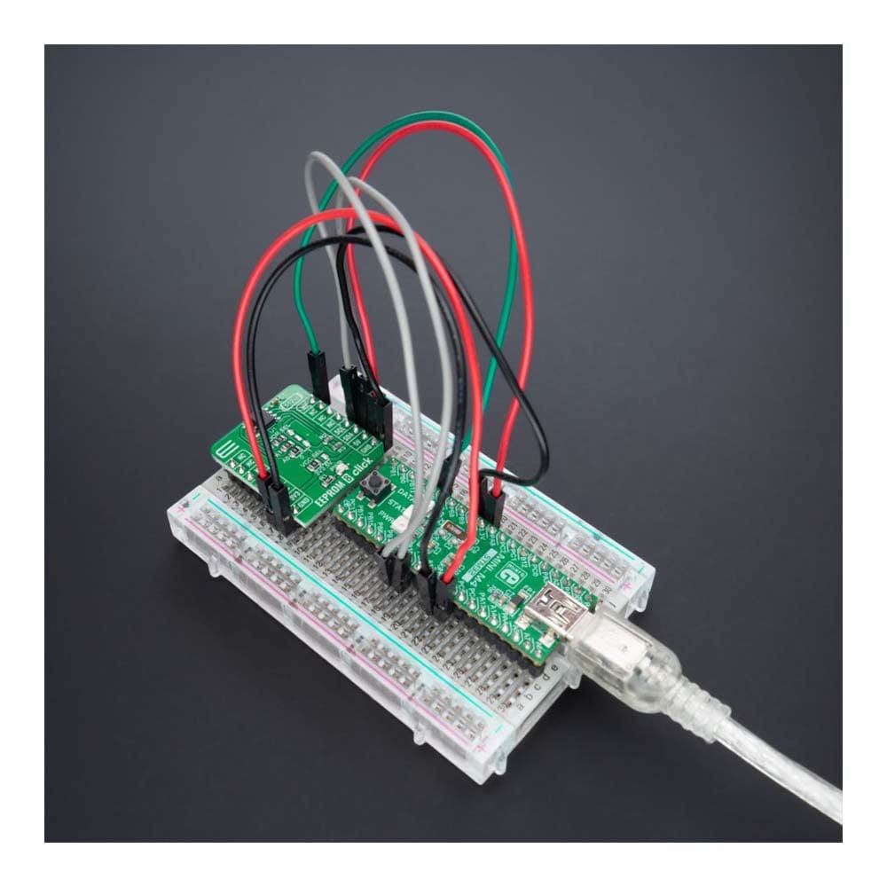 Mikroelektronika d.o.o. MIKROE-5073 EEPROM 8 Click Board - The Debug Store UK