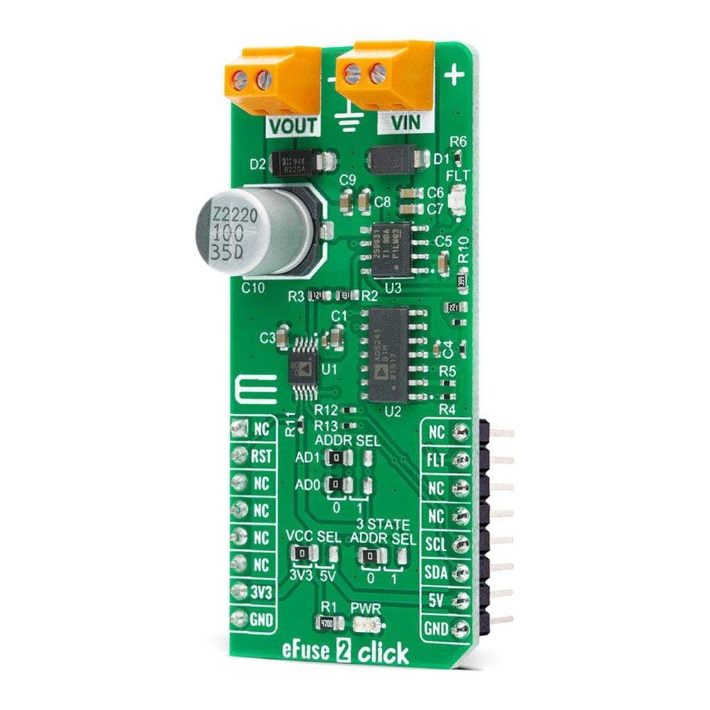 Mikroelektronika d.o.o. MIKROE-4335 eFuse 2 Click Board - The Debug Store UK