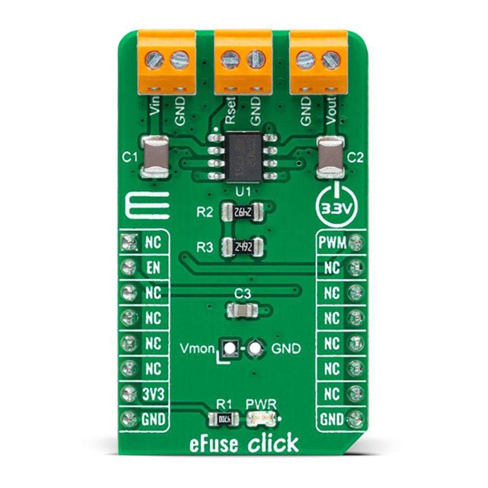Mikroelektronika d.o.o. MIKROE-4726 eFuse Click Board - The Debug Store UK