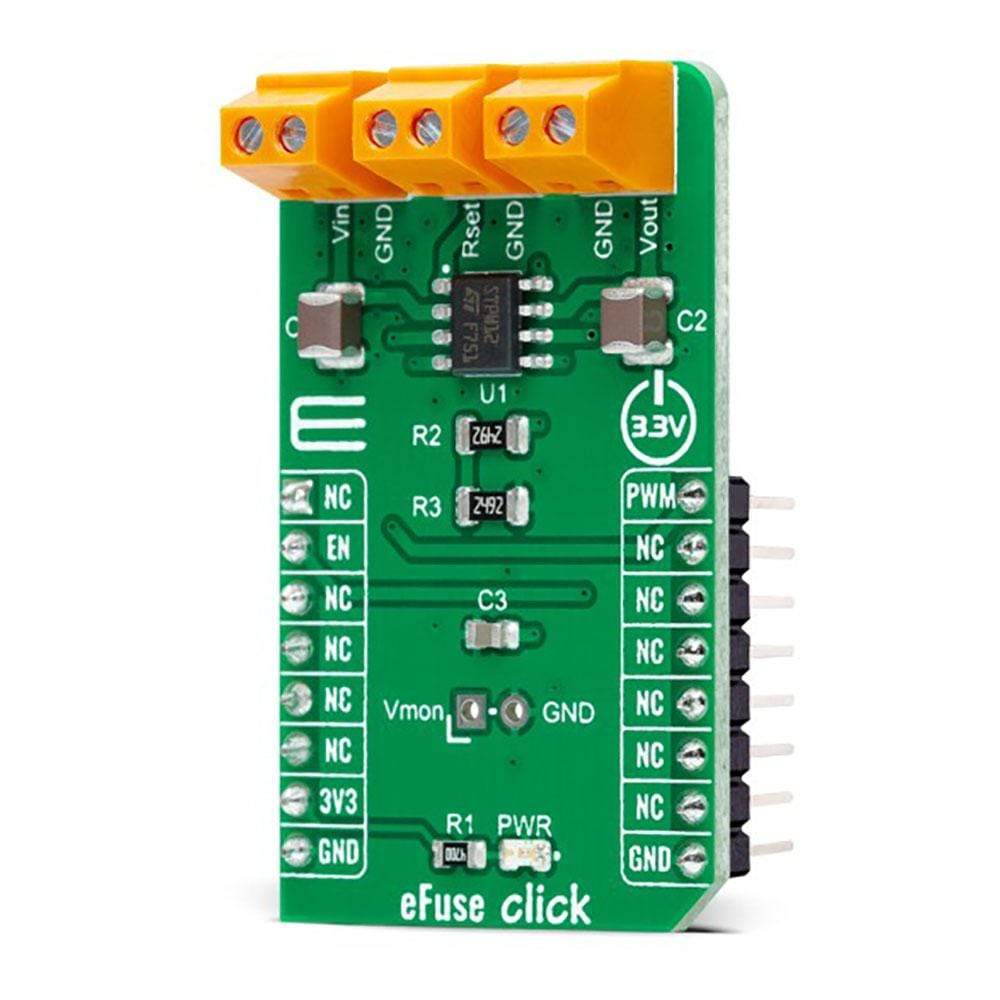 Mikroelektronika d.o.o. MIKROE-4726 eFuse Click Board - The Debug Store UK