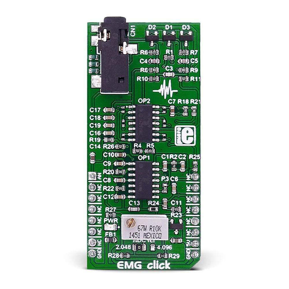 Mikroelektronika d.o.o. MIKROE-2621 EMG Click Board - The Debug Store UK