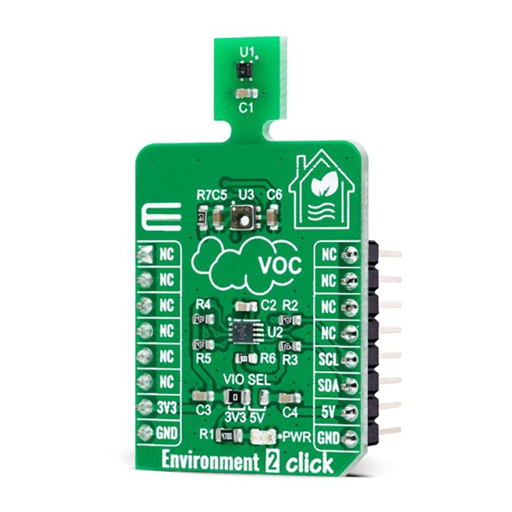 Mikroelektronika d.o.o. MIKROE-4558 Environment 2 Click Board - The Debug Store UK