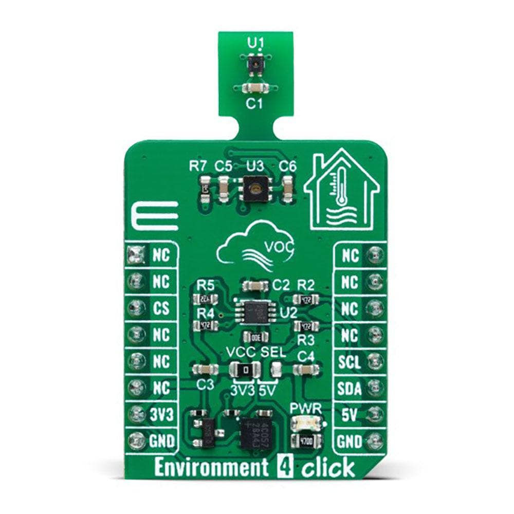 Mikroelektronika d.o.o. MIKROE-5526 Environment 4 Click Board - The Debug Store UK
