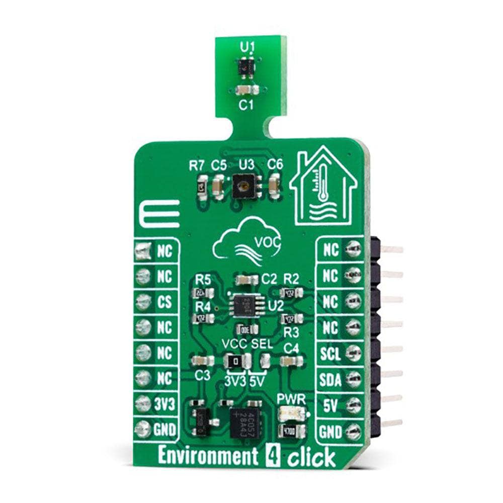 Mikroelektronika d.o.o. MIKROE-5526 Environment 4 Click Board - The Debug Store UK