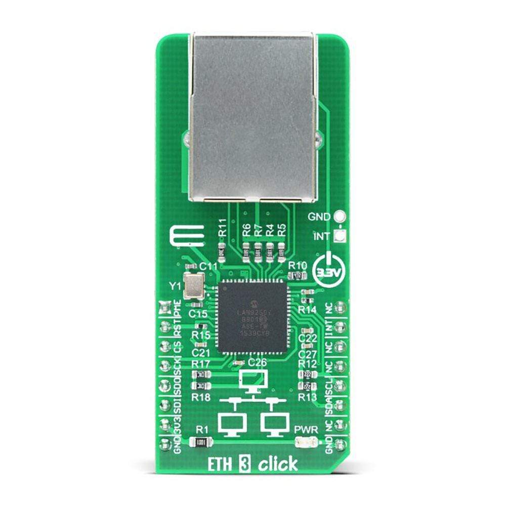 Mikroelektronika d.o.o. MIKROE-2850 ETH 3 Click Board - The Debug Store UK