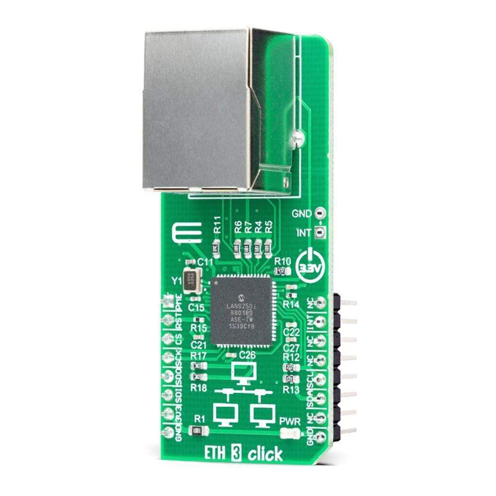 Mikroelektronika d.o.o. MIKROE-2850 ETH 3 Click Board - The Debug Store UK