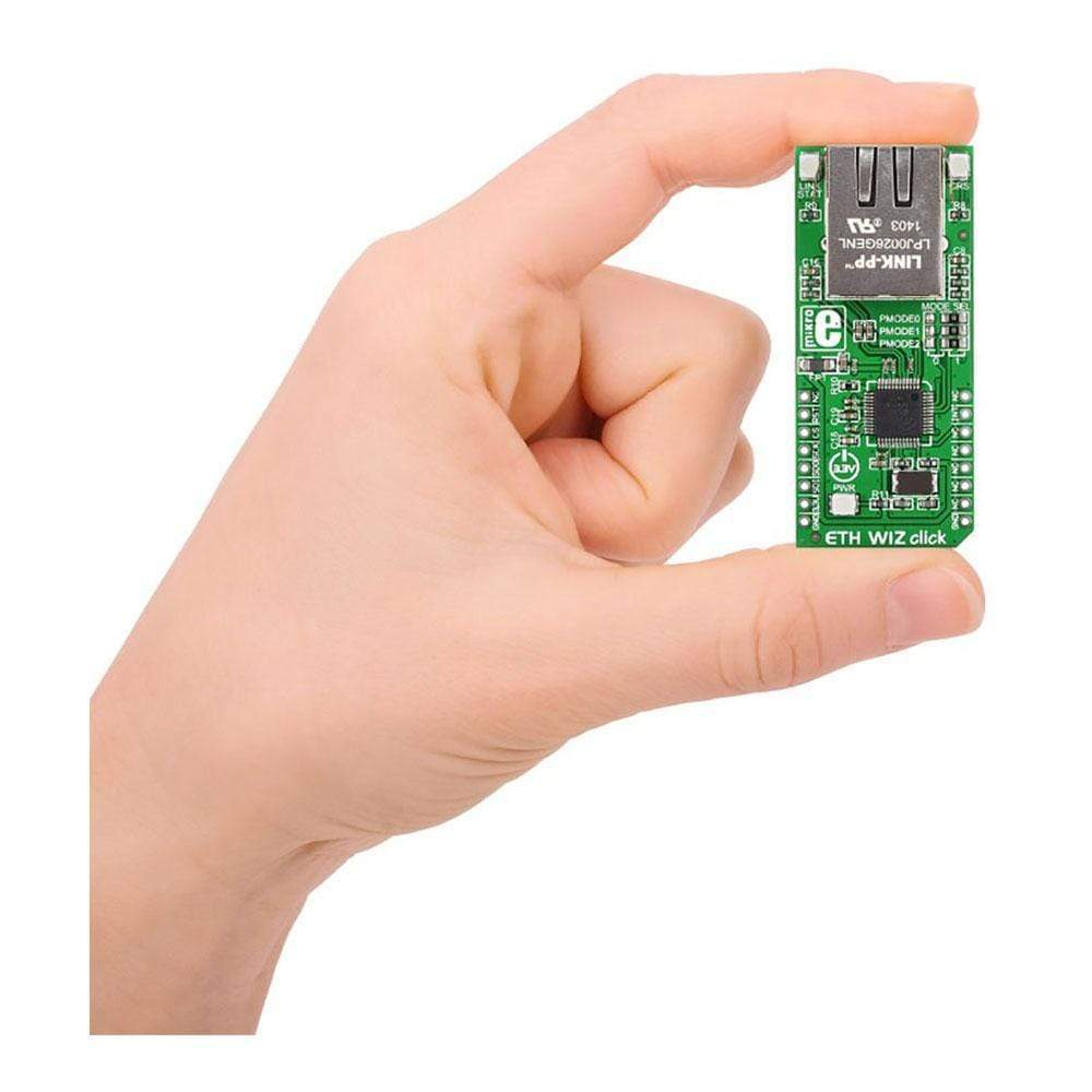 Mikroelektronika d.o.o. MIKROE-1718 ETH WIZ Click Board - The Debug Store UK