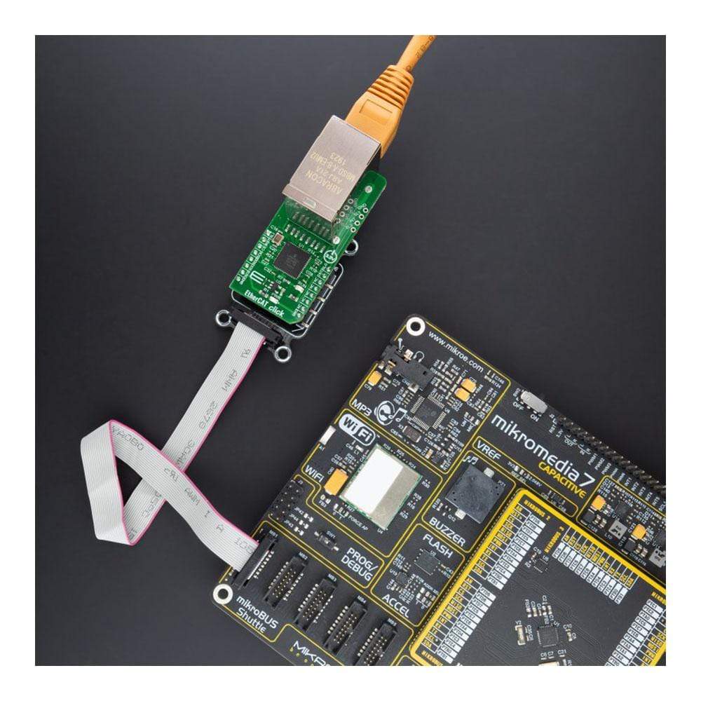 Mikroelektronika d.o.o. MIKROE-2851 EtherCAT Click Board - The Debug Store UK
