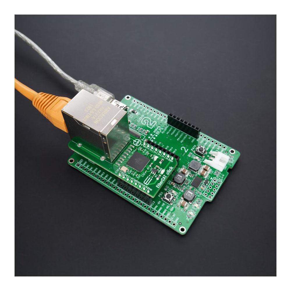 Mikroelektronika d.o.o. MIKROE-2851 EtherCAT Click Board - The Debug Store UK