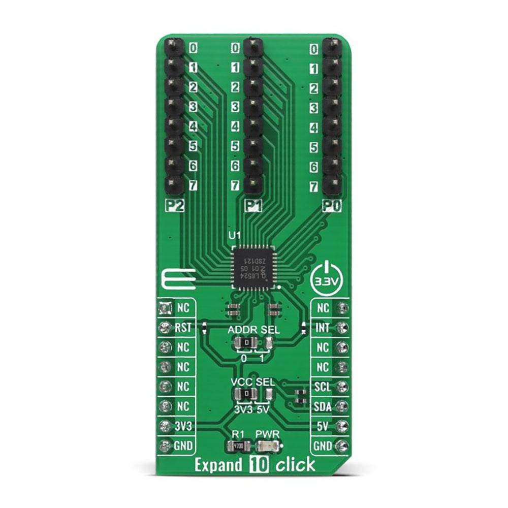 Mikroelektronika d.o.o. MIKROE-4801 Expand 10 Click Board - The Debug Store UK