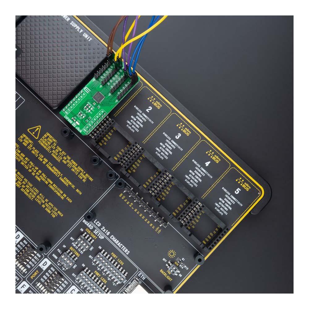 Mikroelektronika d.o.o. MIKROE-4889 Expand 12 Click Board - The Debug Store UK