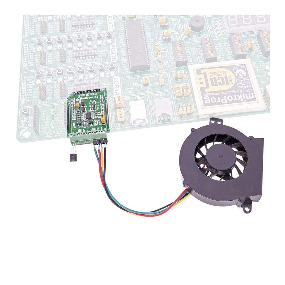 Mikroelektronika d.o.o. MIKROE-2708 Fan 2 Click Board - The Debug Store UK