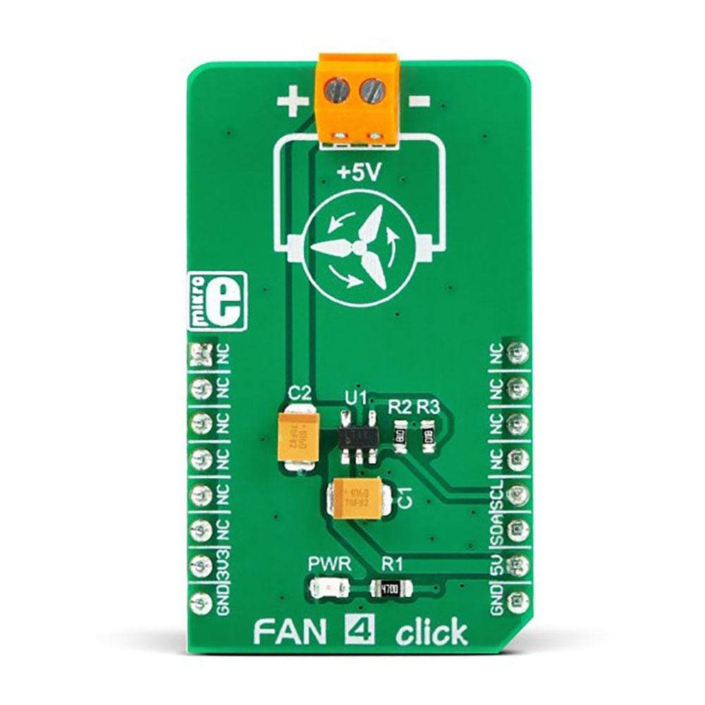 Mikroelektronika d.o.o. MIKROE-3200 Fan 4 Click Board - The Debug Store UK