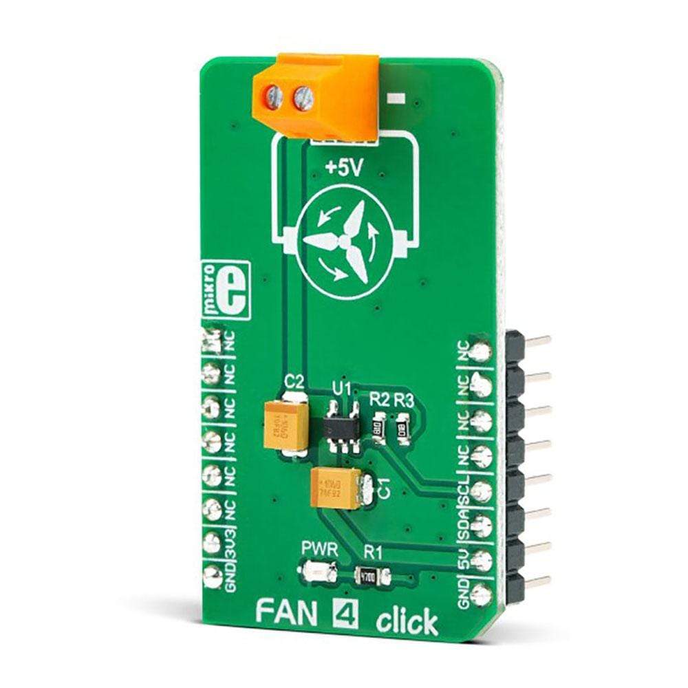 Mikroelektronika d.o.o. MIKROE-3200 Fan 4 Click Board - The Debug Store UK
