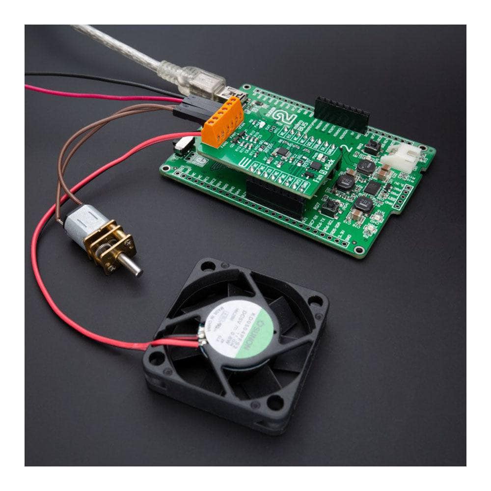 Mikroelektronika d.o.o. MIKROE-5507 Fan 5 Click Board - The Debug Store UK