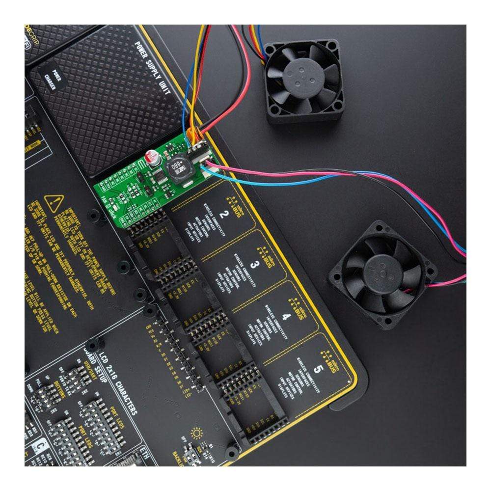 Mikroelektronika d.o.o. MIKROE-4824 Fan 8 Click Board - The Debug Store UK