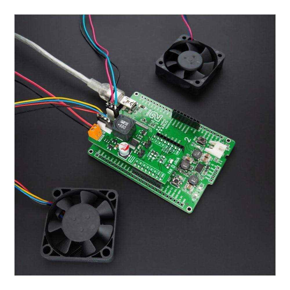 Mikroelektronika d.o.o. MIKROE-4824 Fan 8 Click Board - The Debug Store UK