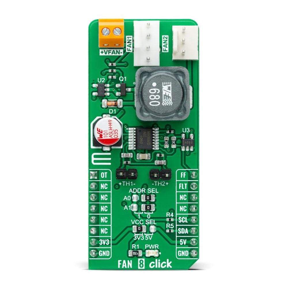 Mikroelektronika d.o.o. MIKROE-4824 Fan 8 Click Board - The Debug Store UK