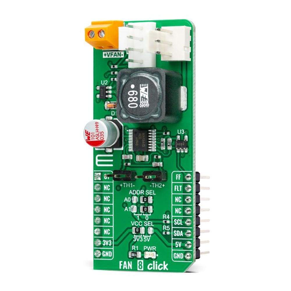 Mikroelektronika d.o.o. MIKROE-4824 Fan 8 Click Board - The Debug Store UK