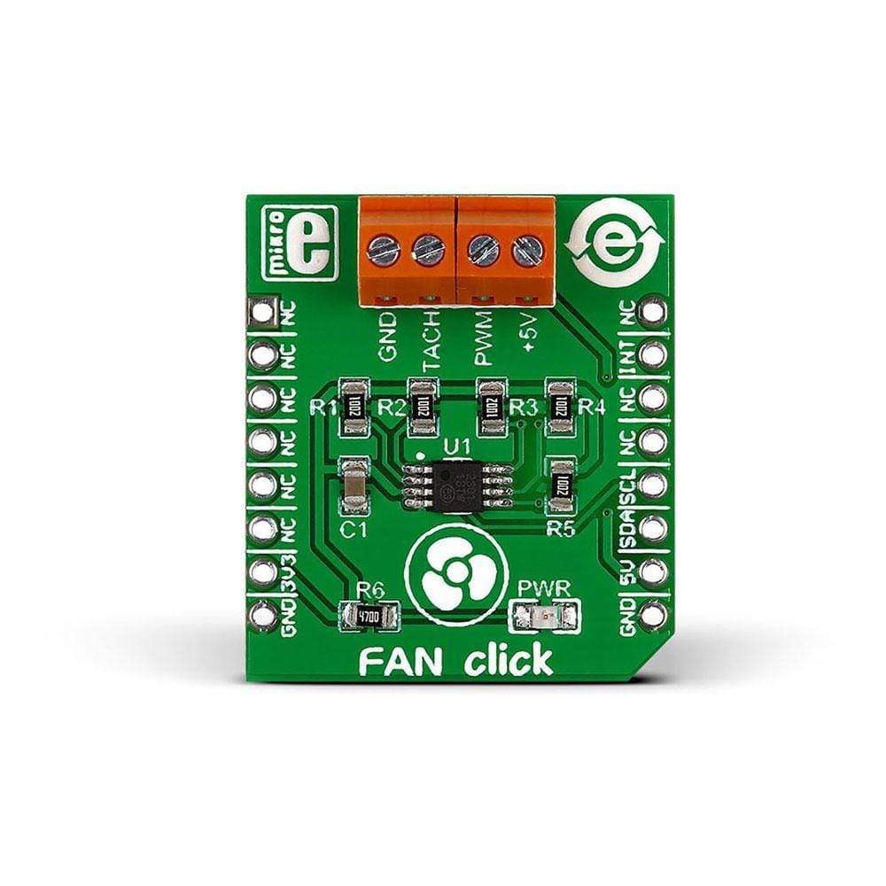 Mikroelektronika d.o.o. MIKROE-2004 Fan Click Board - The Debug Store UK