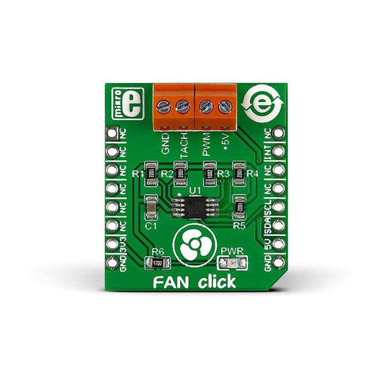 Mikroelektronika d.o.o. MIKROE-2004 Fan Click Board - The Debug Store UK
