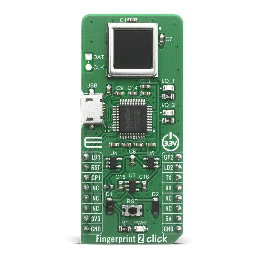 Mikroelektronika d.o.o. MIKROE-4119 Fingerprint 2 Click Board - The Debug Store UK