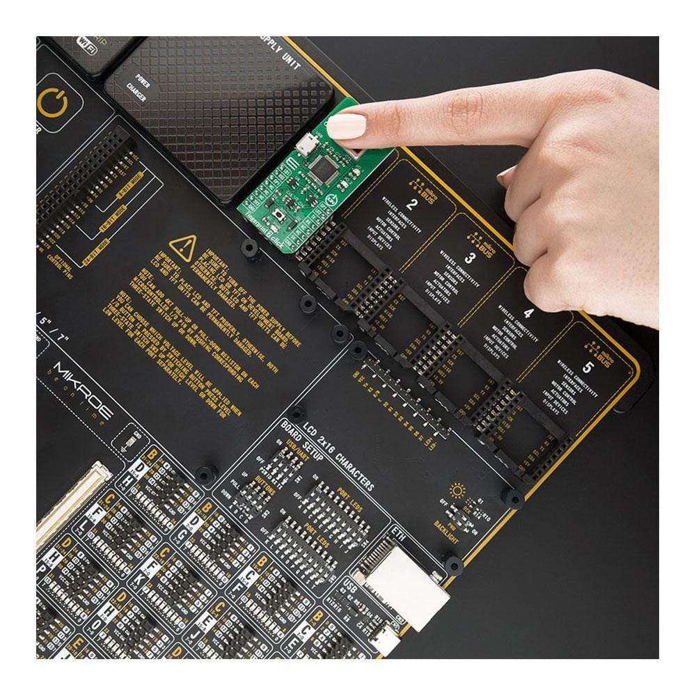 Mikroelektronika d.o.o. MIKROE-4119 Fingerprint 2 Click Board - The Debug Store UK