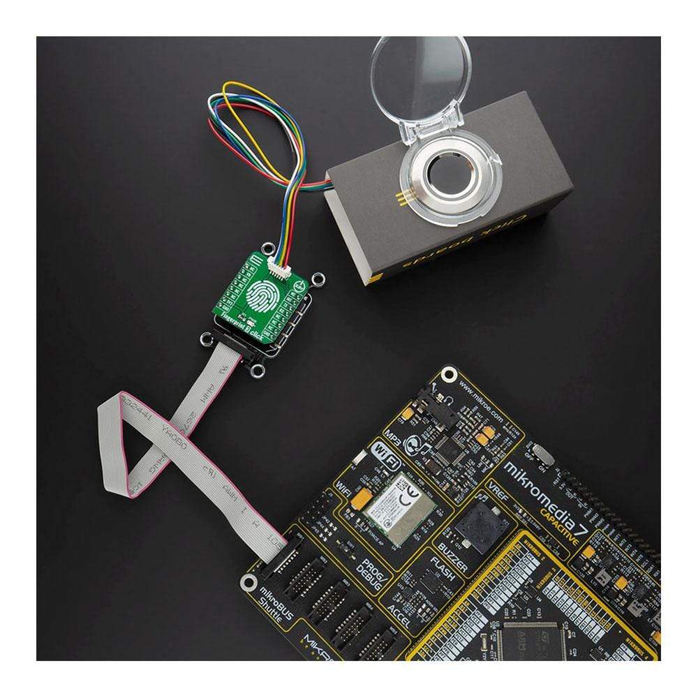 Mikroelektronika d.o.o. MIKROE-4265 Fingerprint 3 Click Board - The Debug Store UK