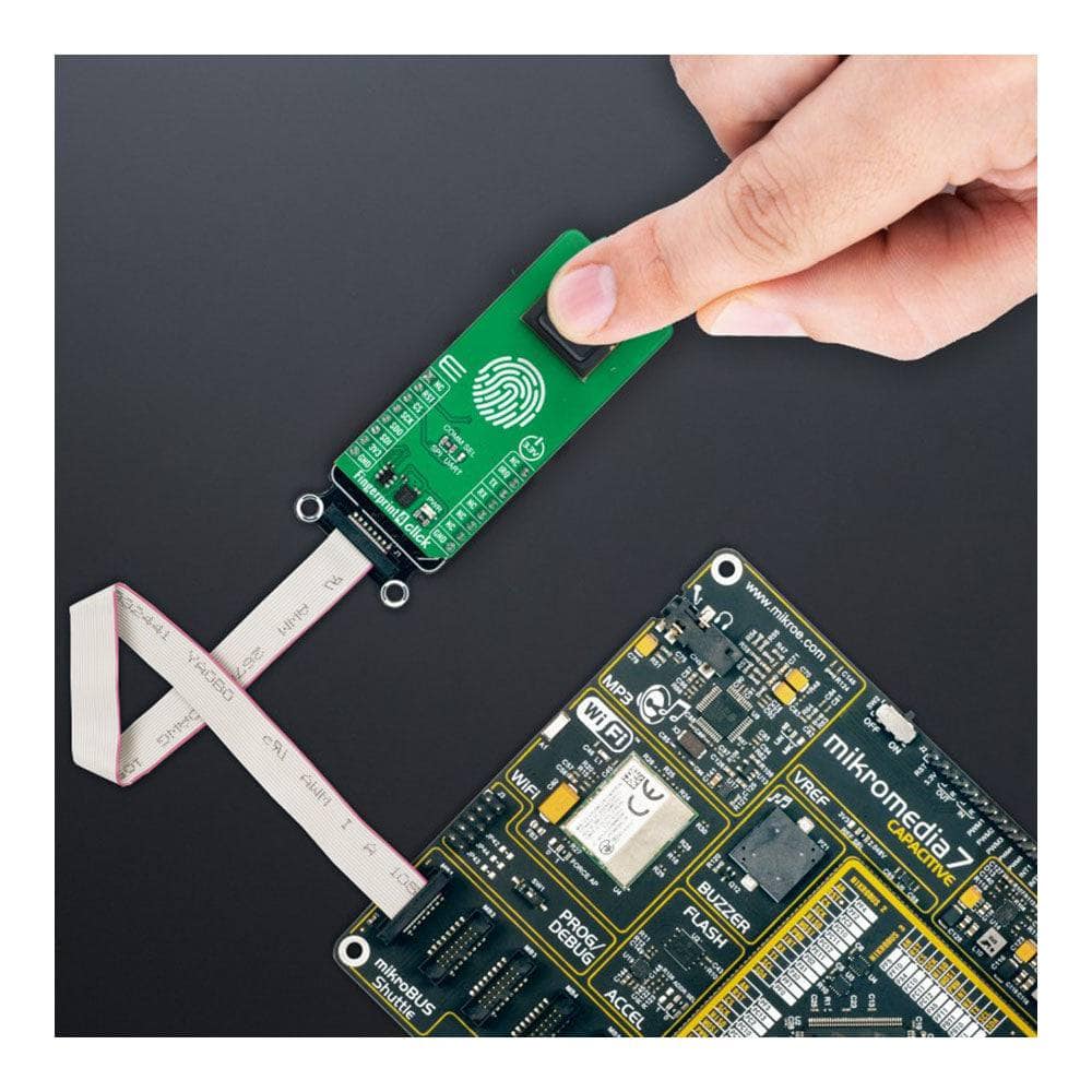 Mikroelektronika d.o.o. MIKROE-5465 Fingerprint 4 Click Board - The Debug Store UK