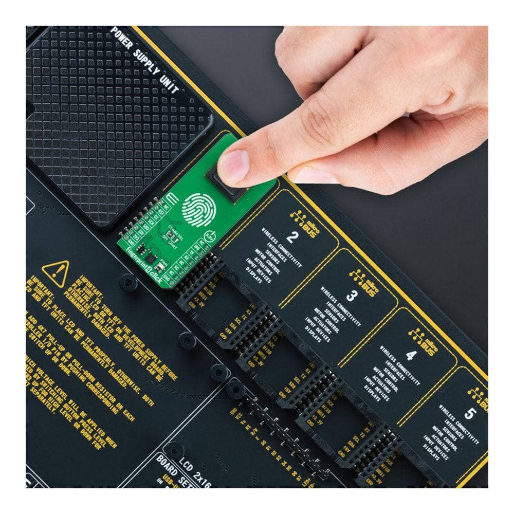 Mikroelektronika d.o.o. MIKROE-5465 Fingerprint 4 Click Board - The Debug Store UK