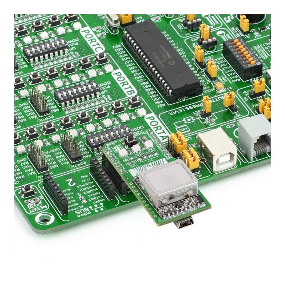 Mikroelektronika d.o.o. MIKROE-1722 Fingerprint Click Board - The Debug Store UK