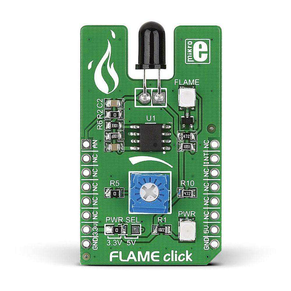 Mikroelektronika d.o.o. MIKROE-1820 Flame Click Board - The Debug Store UK