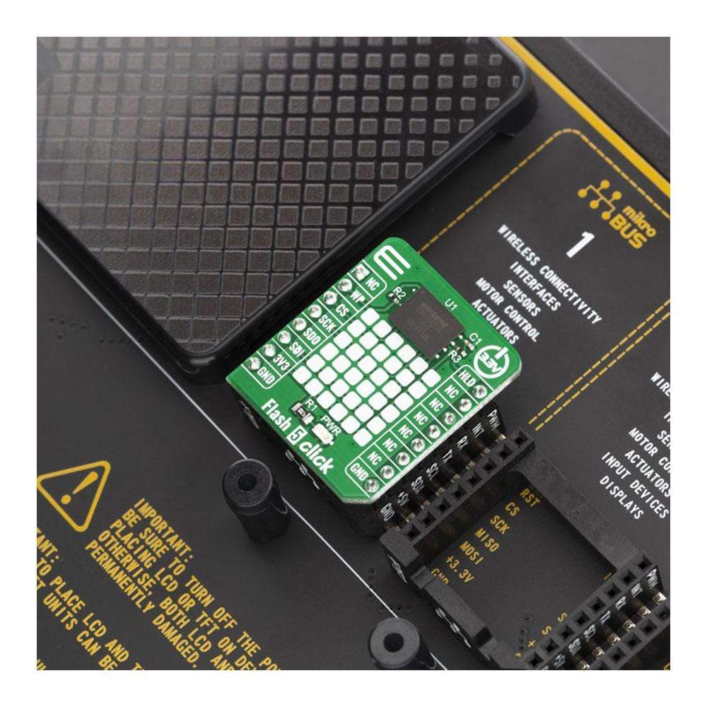 Mikroelektronika d.o.o. MIKROE-3780 Flash 5 Click Board - The Debug Store UK