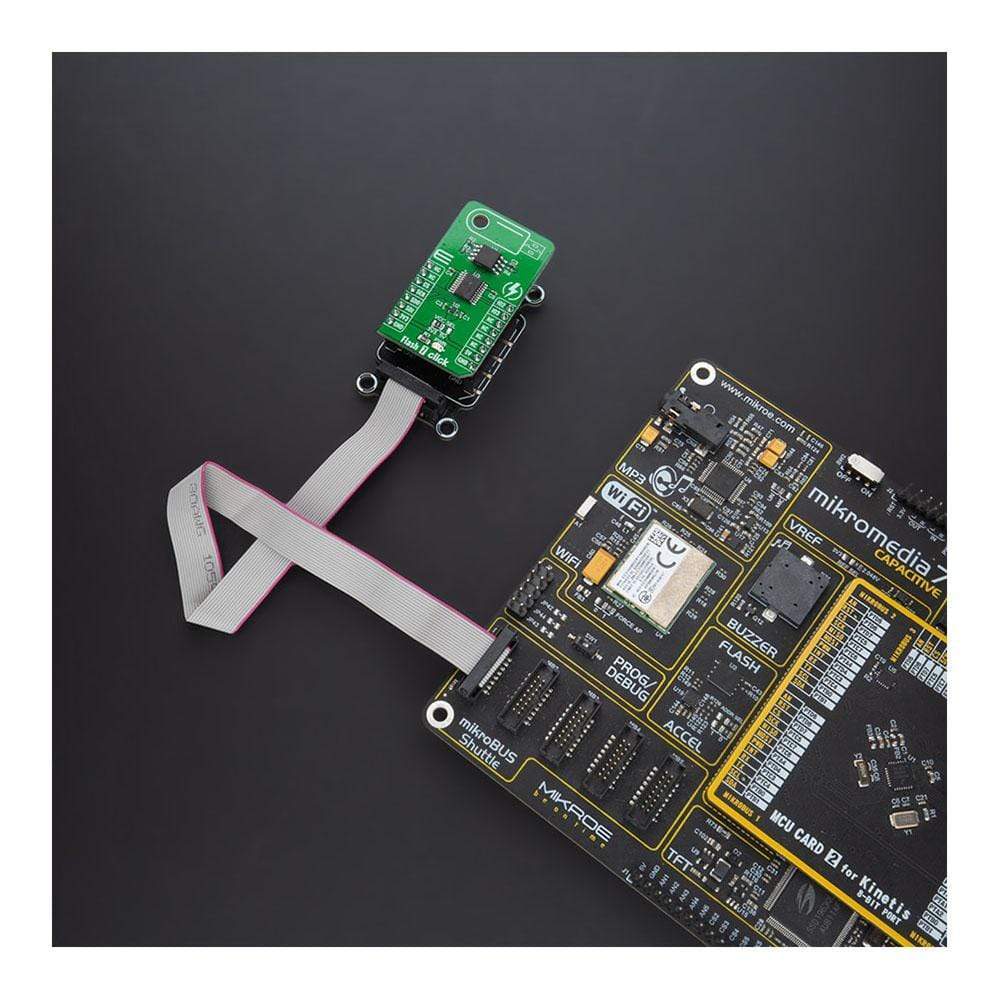 Mikroelektronika d.o.o. MIKROE-4440 Flash 7 Click Board - The Debug Store UK